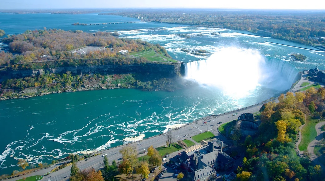 Drone view of Niagara